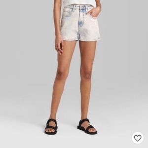 High Rise Mom Shorts